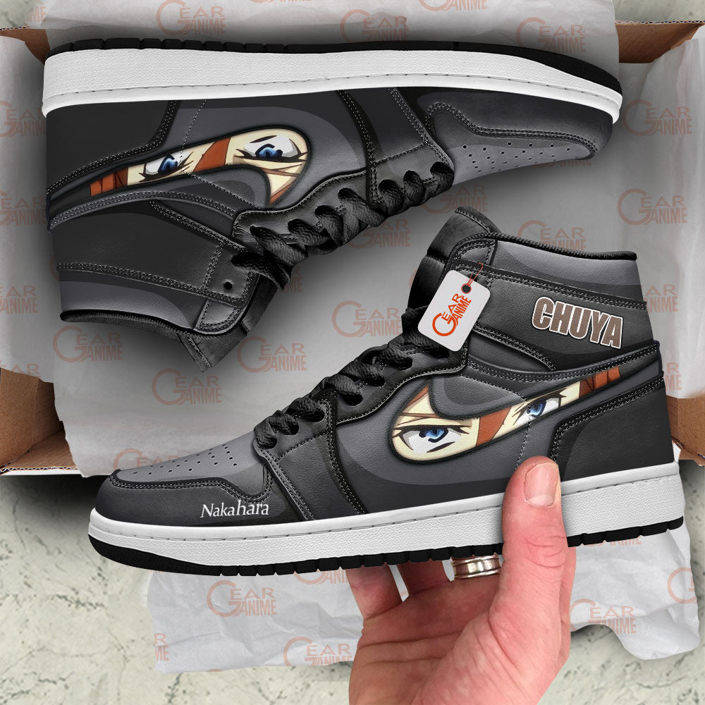 Chuya Nakahara Custom High-Top Sneakers