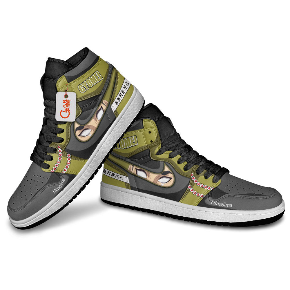 Gyomei Himejima Custom High-Top Sneakers - Personalized Name