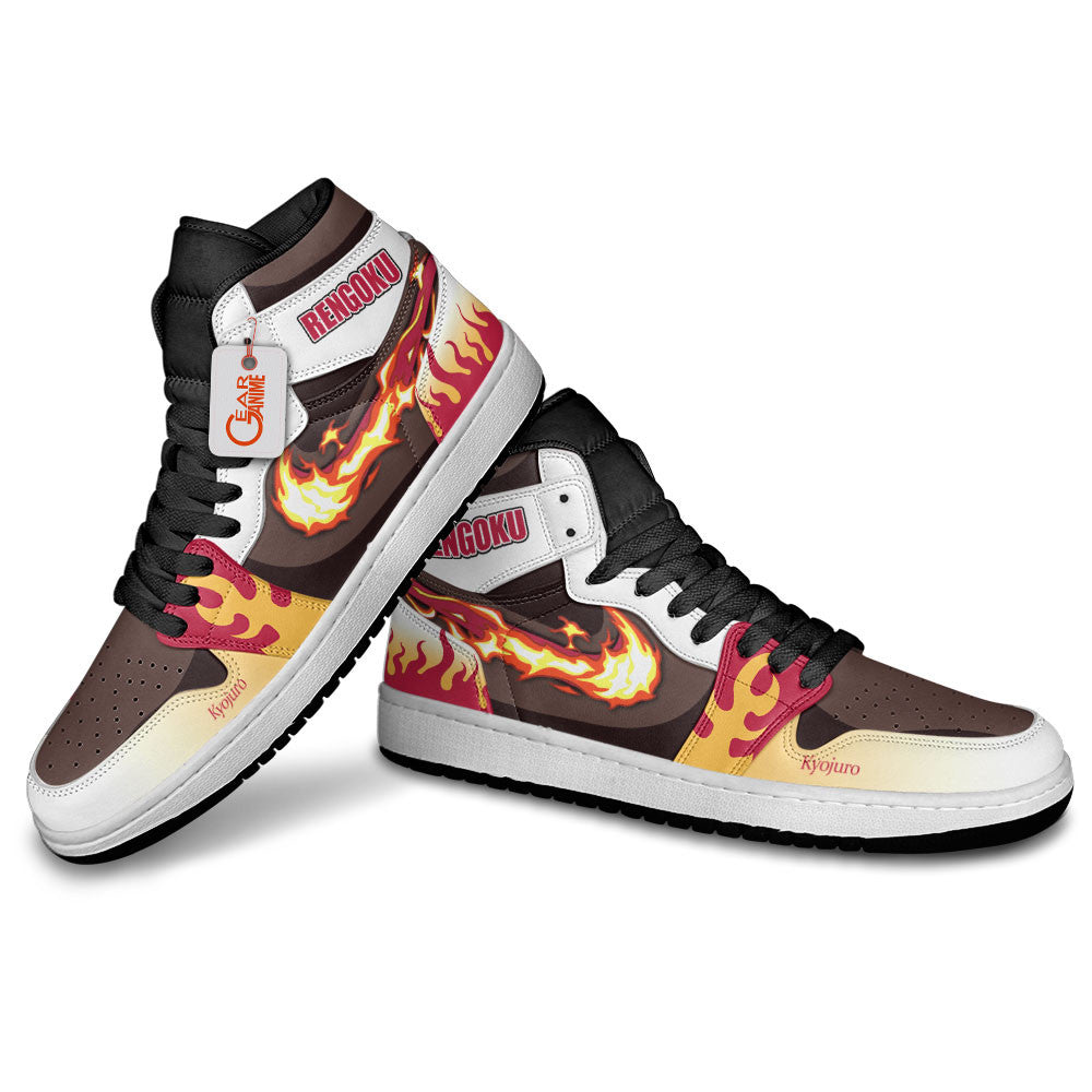 Kyojuro Rengoku Custom High-Top Sneakers - Personalized Name