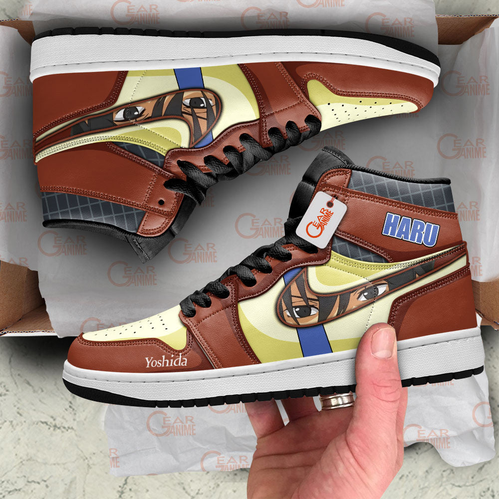 Haru Yoshida Custom High-Top Sneakers