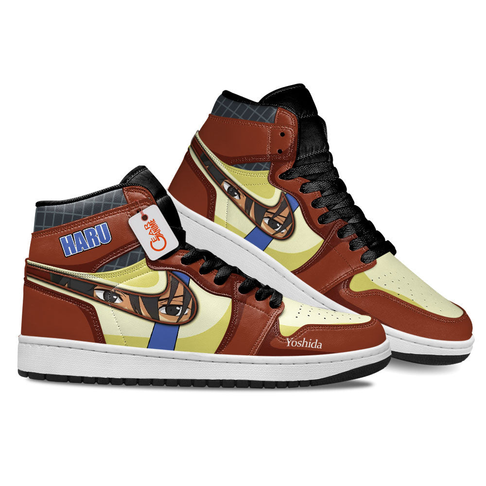 Haru Yoshida Custom High-Top Sneakers