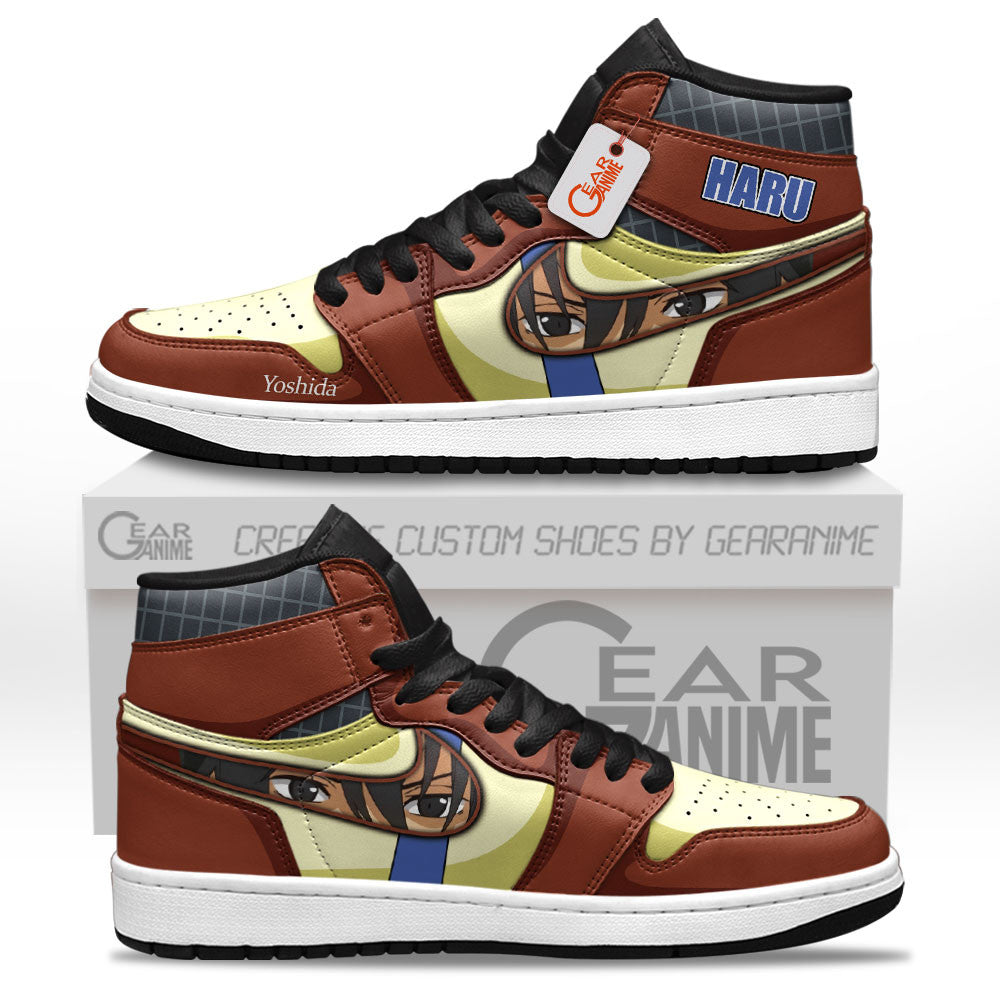 Haru Yoshida Custom High-Top Sneakers