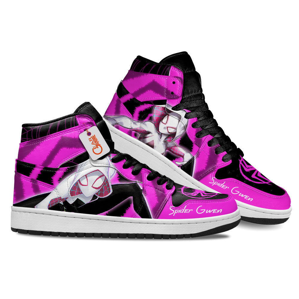 Spider Gwen Custom Movie High-Top Sneakers