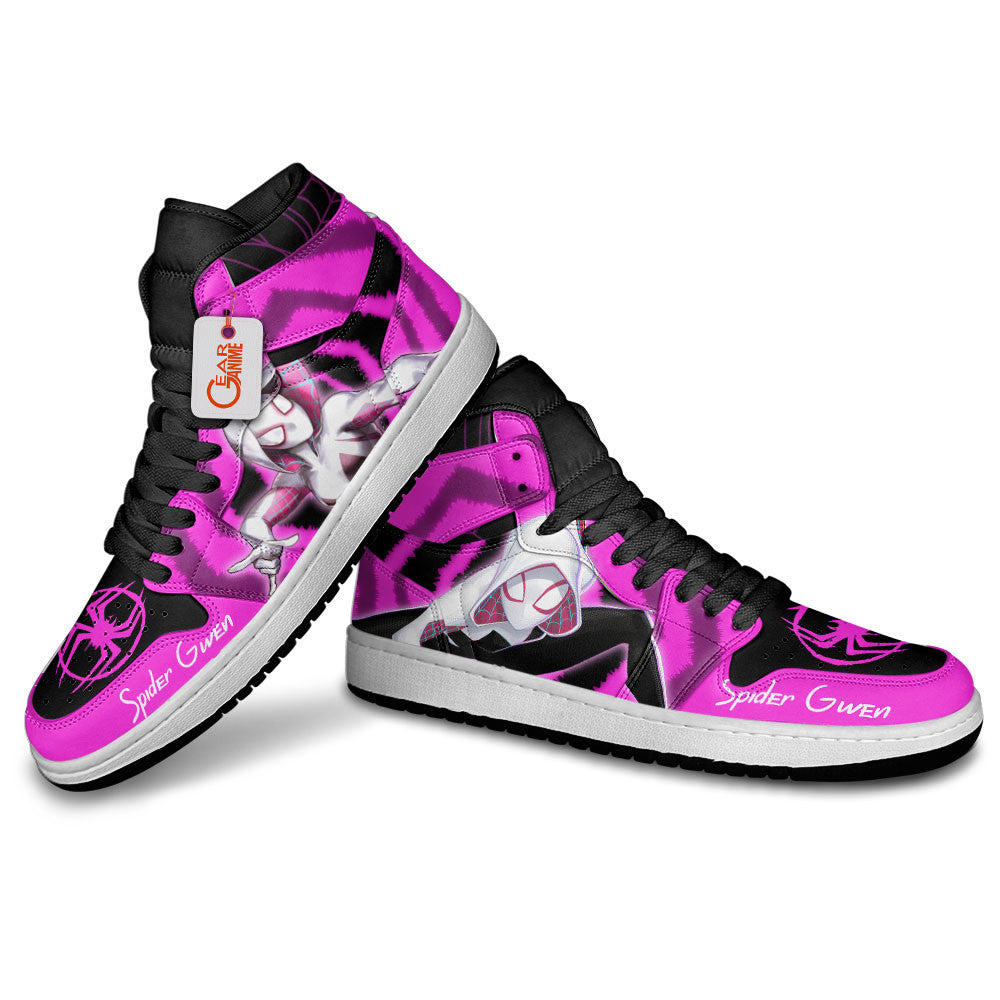 Spider Gwen Custom Movie High-Top Sneakers