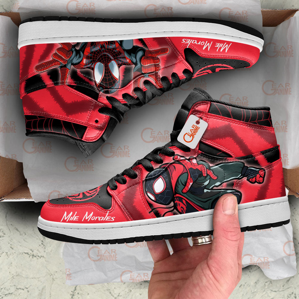 Miles Morales Custom Movie High-Top Sneakers