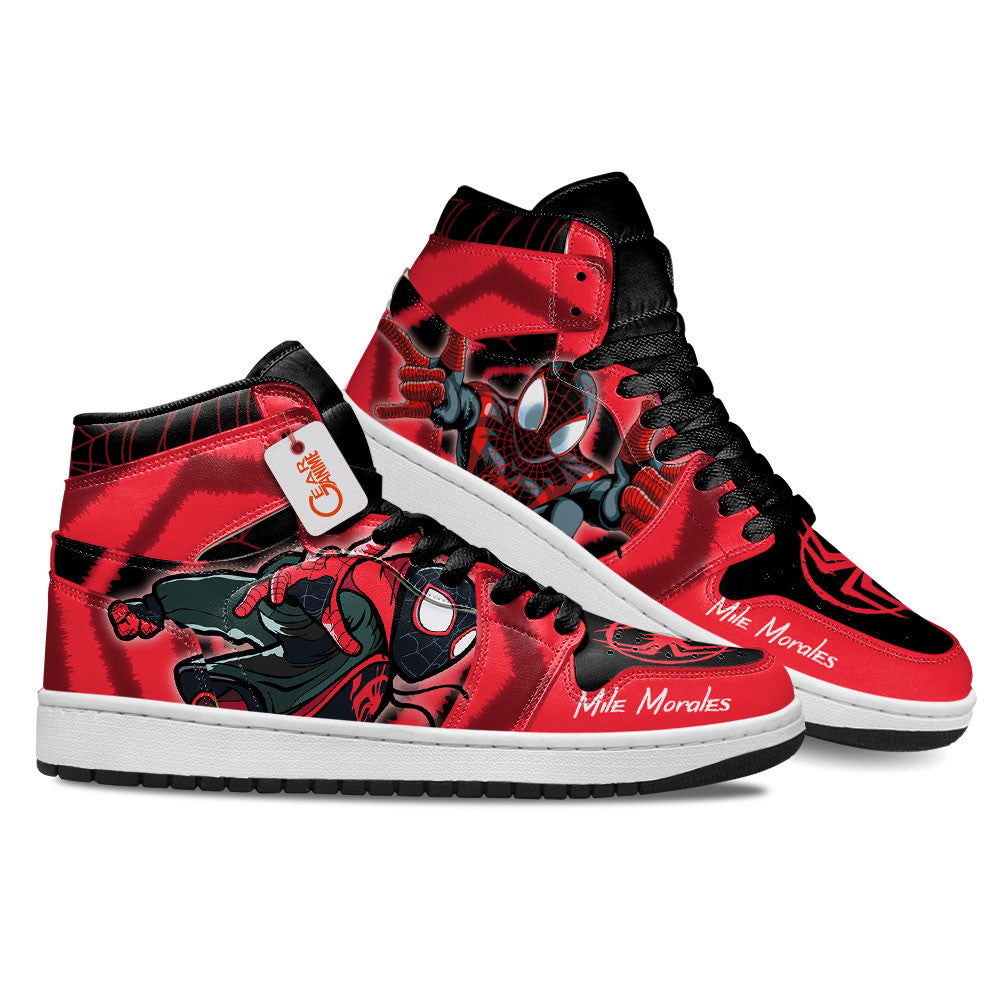 Miles Morales Custom Movie High-Top Sneakers