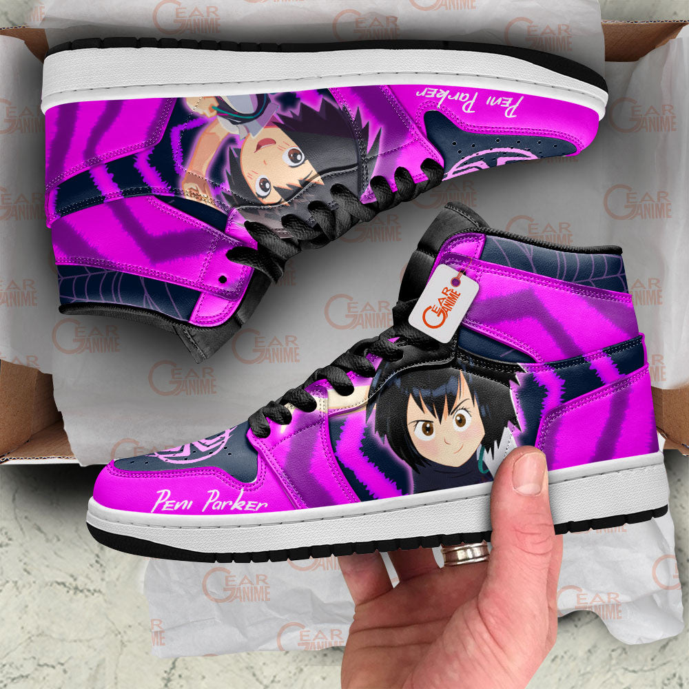 Peni Parker Custom Movie High-Top Sneakers