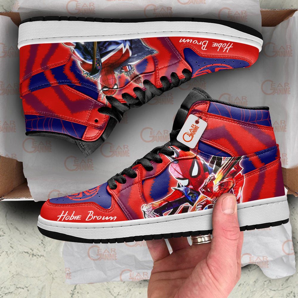 Hobie Spider-Punk Custom Movie High-Top Sneakers