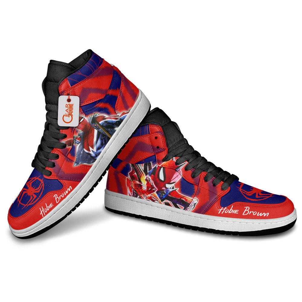 Hobie Spider-Punk Custom Movie High-Top Sneakers
