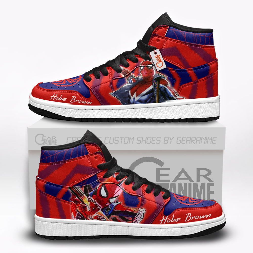 Hobie Spider-Punk Custom Movie High-Top Sneakers