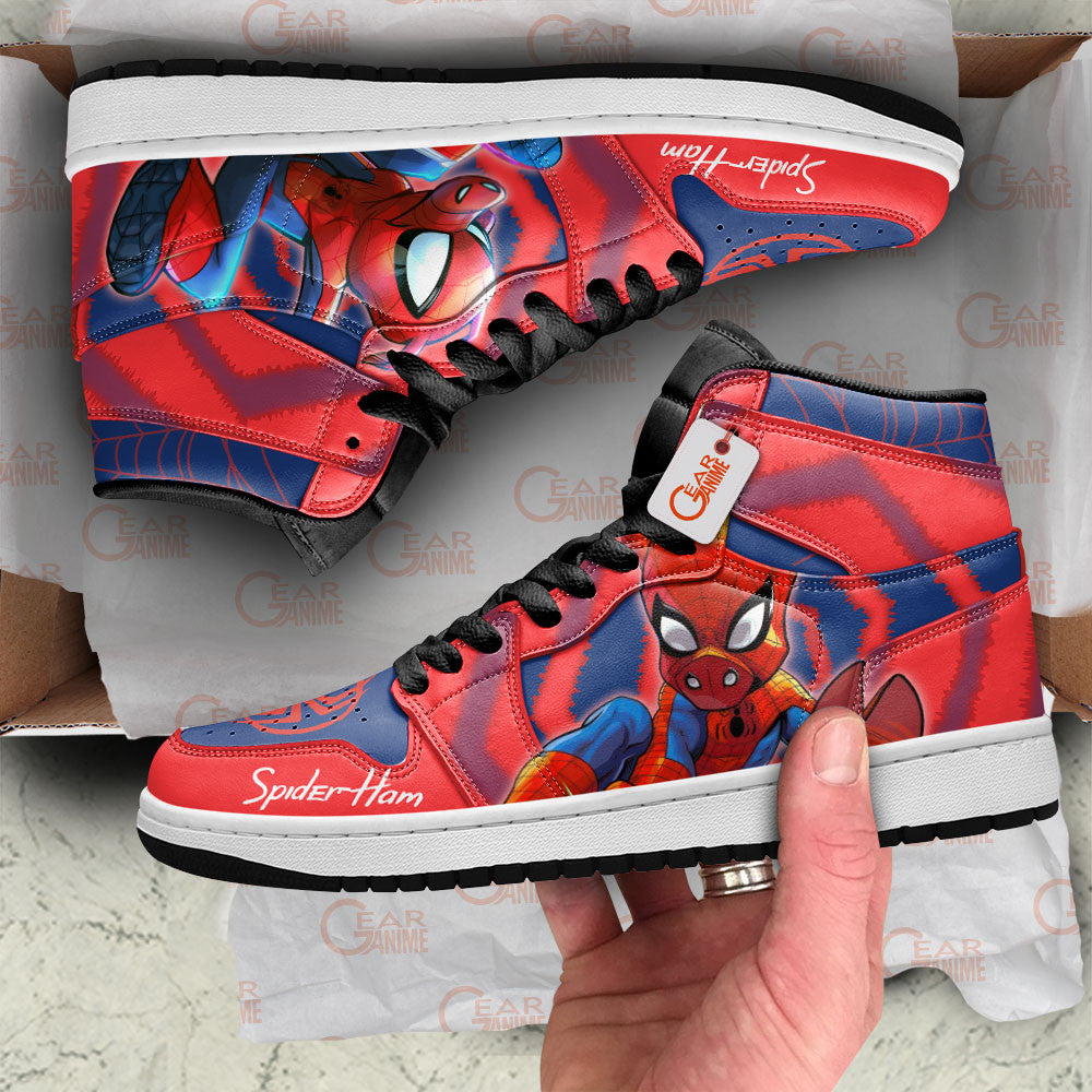 Spider Ham Custom Movie High-Top Sneakers