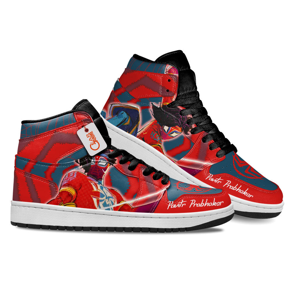 Pavitr Prabhakar Custom Movie High-Top Sneakers