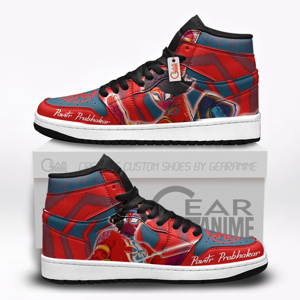 Pavitr Prabhakar Custom Movie High-Top Sneakers