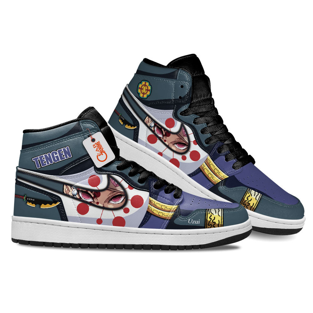 Tengen Uzui High-Top Sneakers Demon Slayer Custom Name