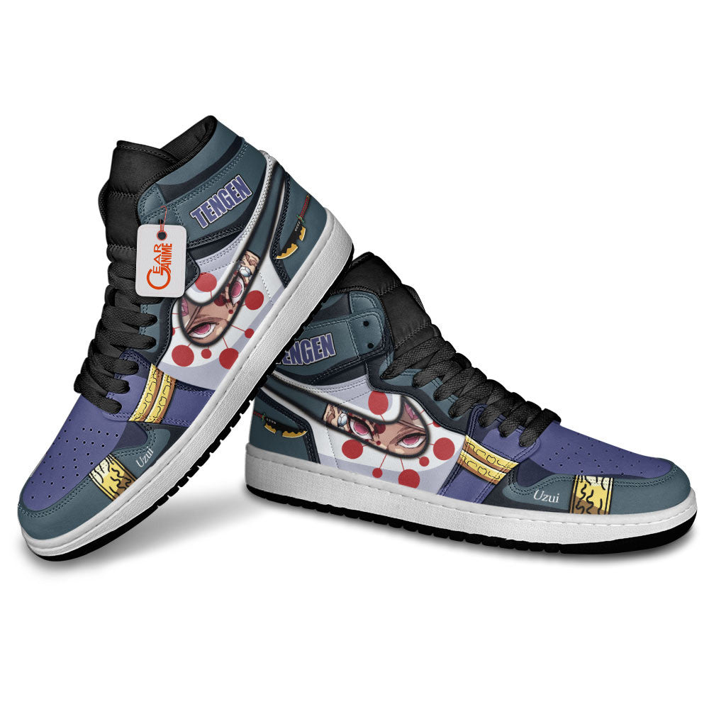 Tengen Uzui High-Top Sneakers Demon Slayer Custom Name