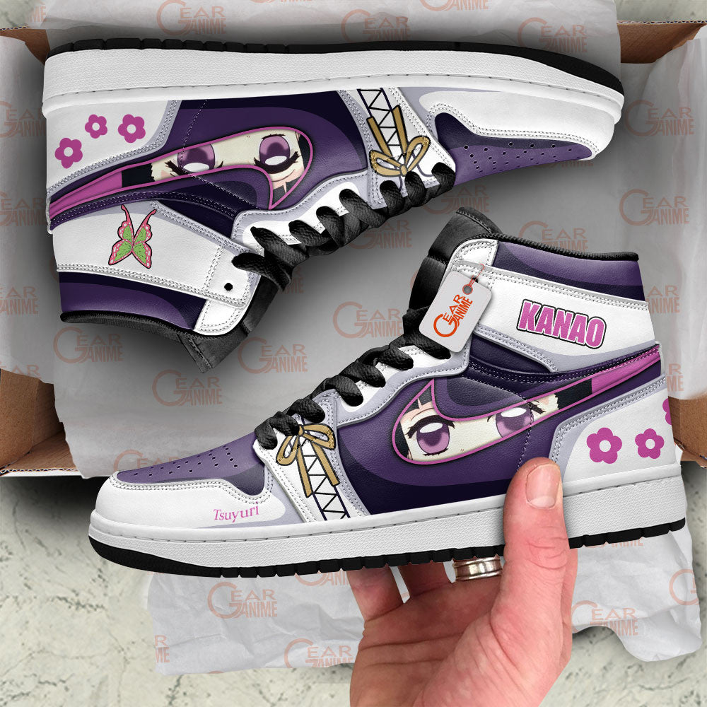 Kanao Tsuyuri Custom High-Top Sneakers - Personalized Name