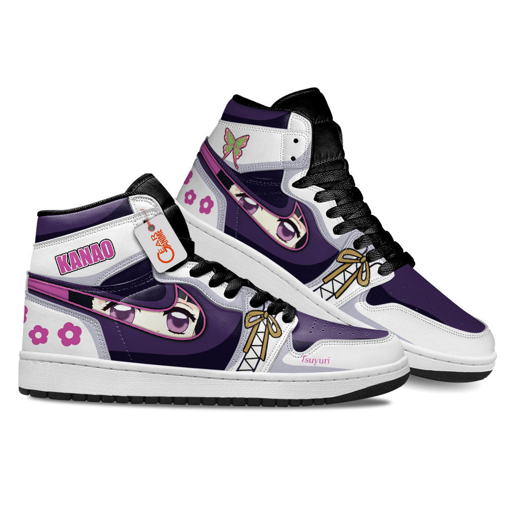 Kanao Tsuyuri Custom High-Top Sneakers - Personalized Name