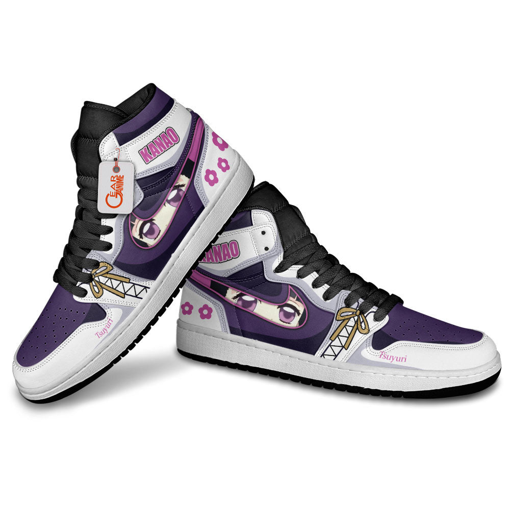 Kanao Tsuyuri Custom High-Top Sneakers - Personalized Name