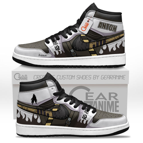 Anton Ivanov High-Top Sneakers Custom Zenless Zone Zero Custom Shoes