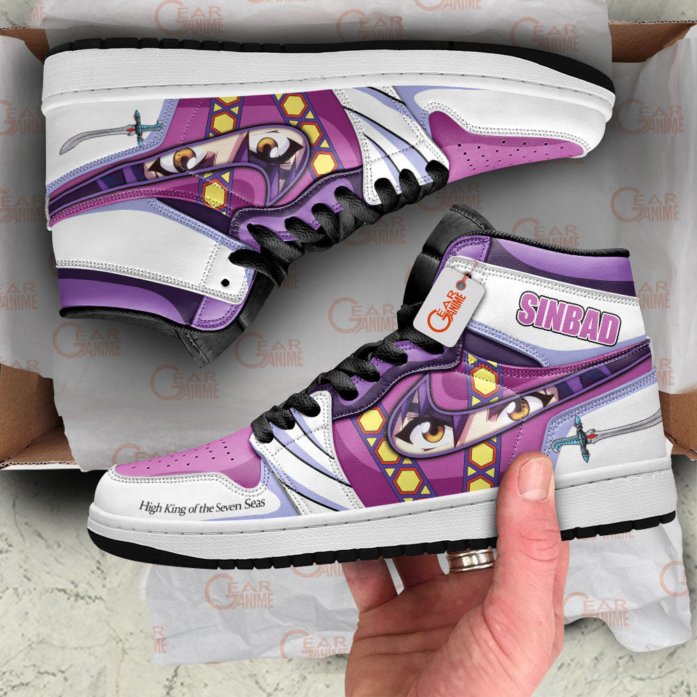 Sinbad Custom High-Top Sneakers