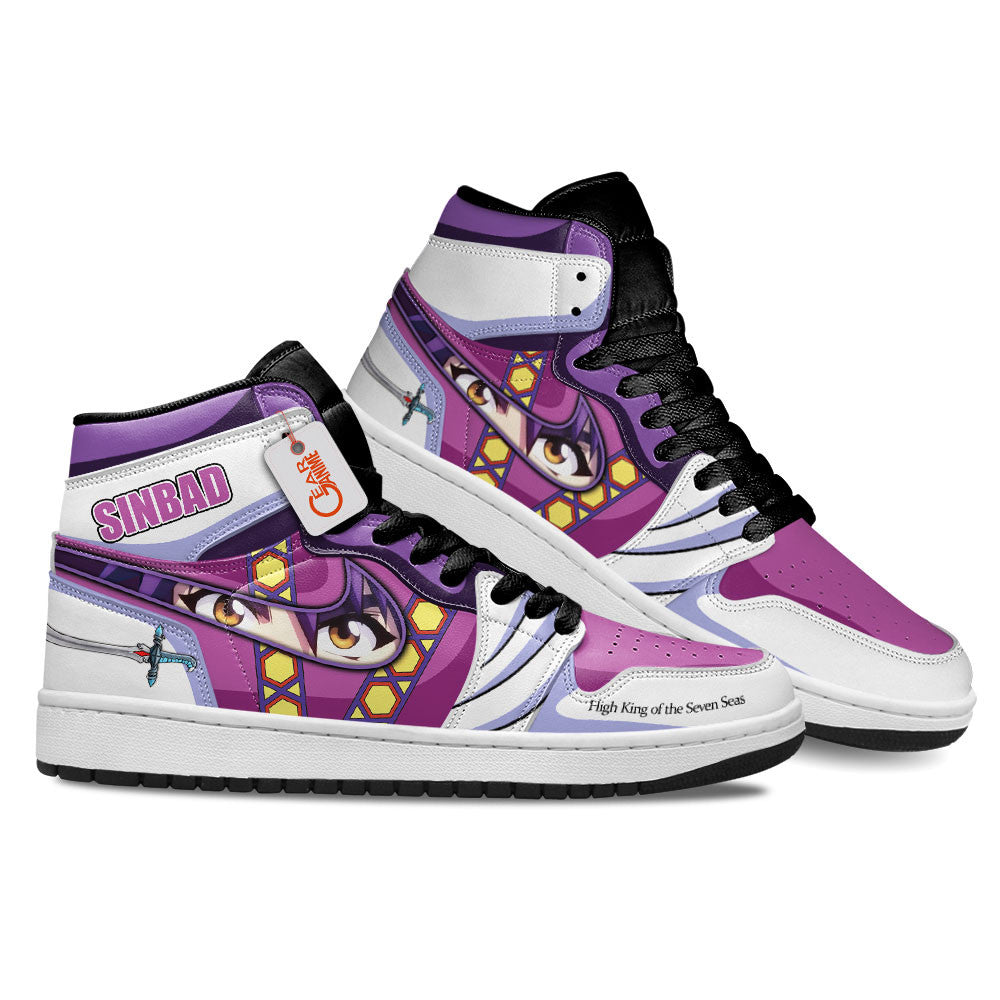 Sinbad Custom High-Top Sneakers