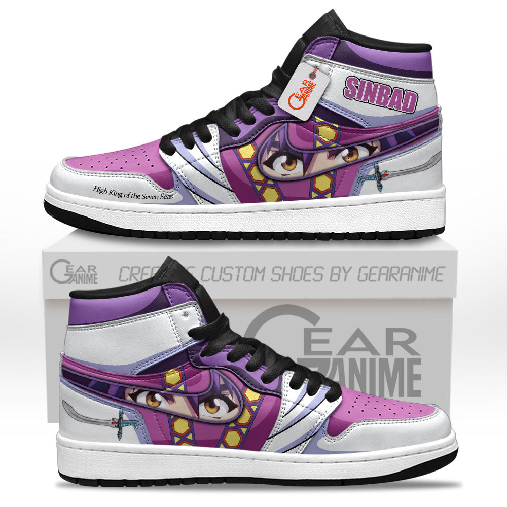 Sinbad Custom High-Top Sneakers
