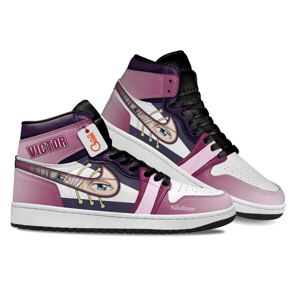 Victor Nikiforov Custom High-Top Sneakers Yuri!!! On Ice Wikia