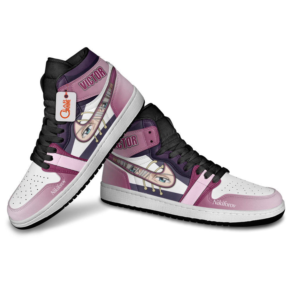 Victor Nikiforov Custom High-Top Sneakers Yuri!!! On Ice Wikia
