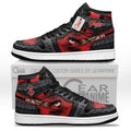 Guts High-Top Sneakers Black Swordsman Custom Name