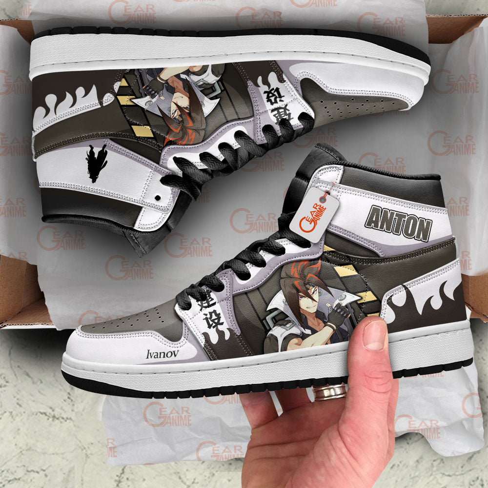 Anton Ivanov High-Top Sneakers Custom Zenless Zone Zero Shoes
