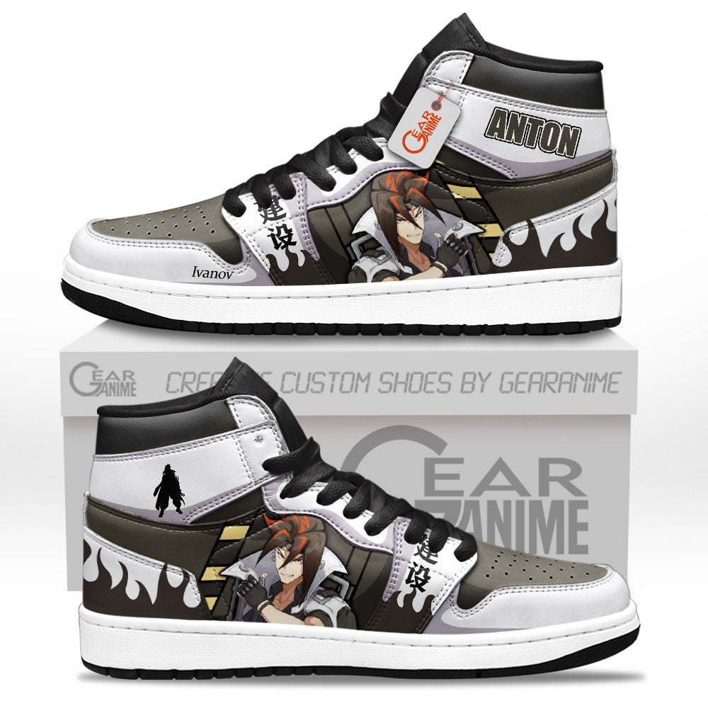 Anton Ivanov High-Top Sneakers Custom Zenless Zone Zero Shoes