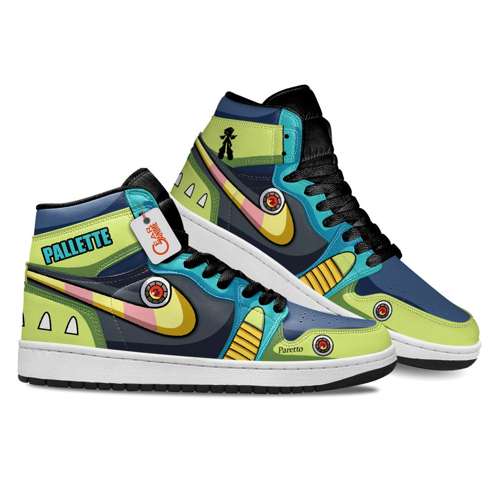 Pallette High-Top Sneakers Custom Mega Man X8 Shoes