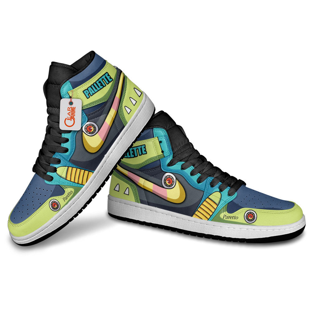 Pallette High-Top Sneakers Custom Mega Man X8 Shoes
