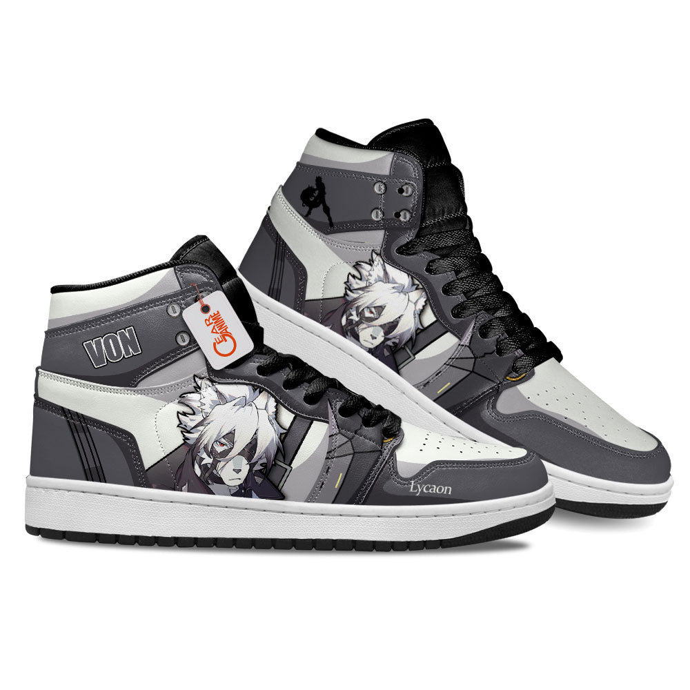 Von Lycaon High-Top Sneakers Custom Zenless Zone Zero Shoes