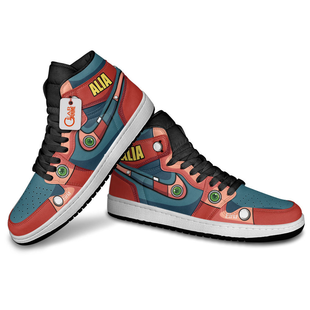 Alia High-Top Sneakers Custom Mega Man Shoes Personalized