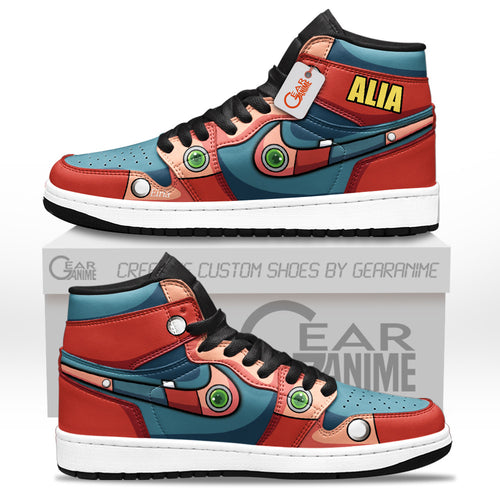 Alia High-Top Sneakers Custom Mega Man Shoes Personalized