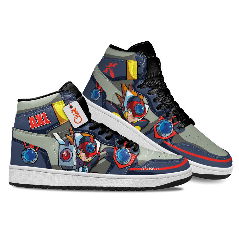 Axl High-Top Sneakers Custom Mega Man Shoes Personalized