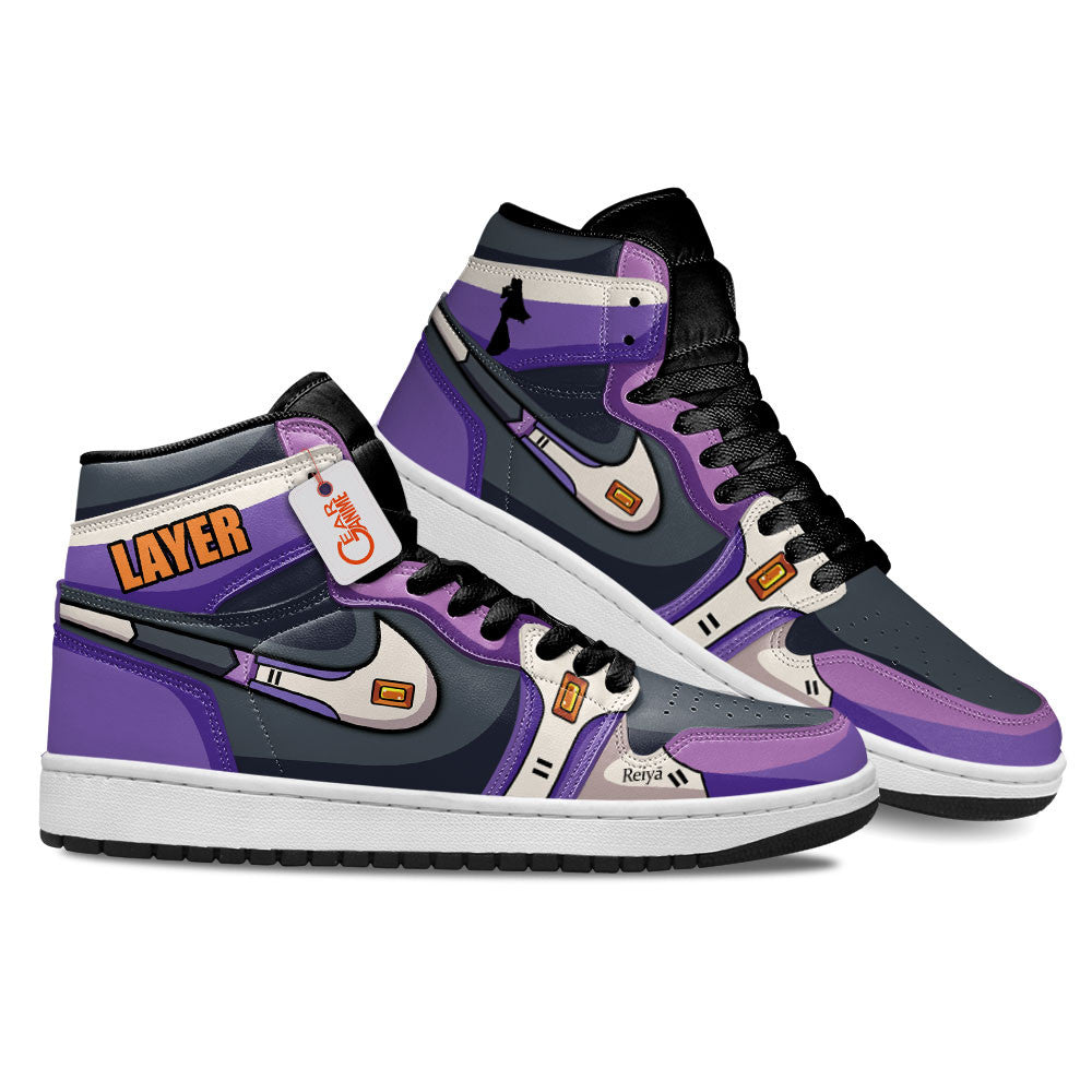Layer High-Top Sneakers Custom Mega Man Custom Shoes Personalized