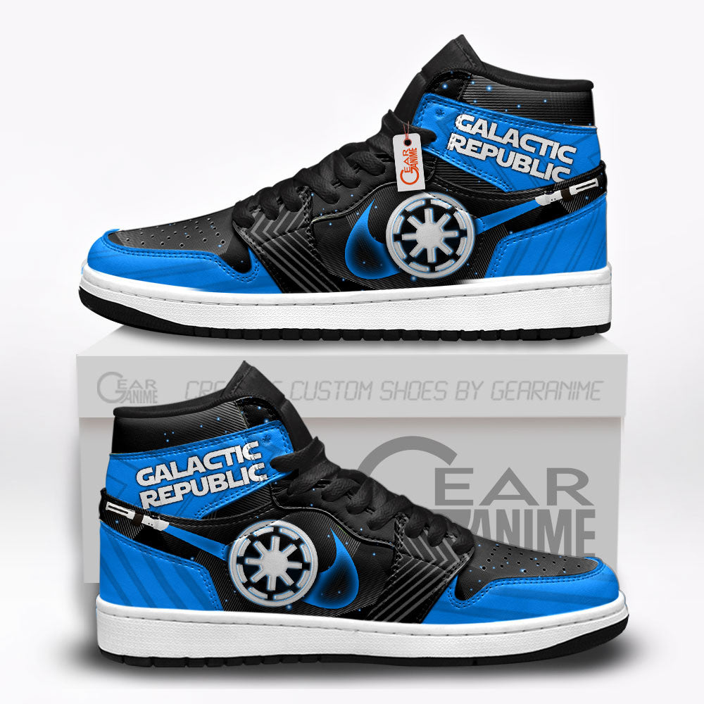 Galactic Republic Custom Movie High-Top Sneakers