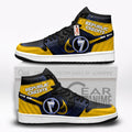 Republic Credits Custom Movie High-Top Sneakers