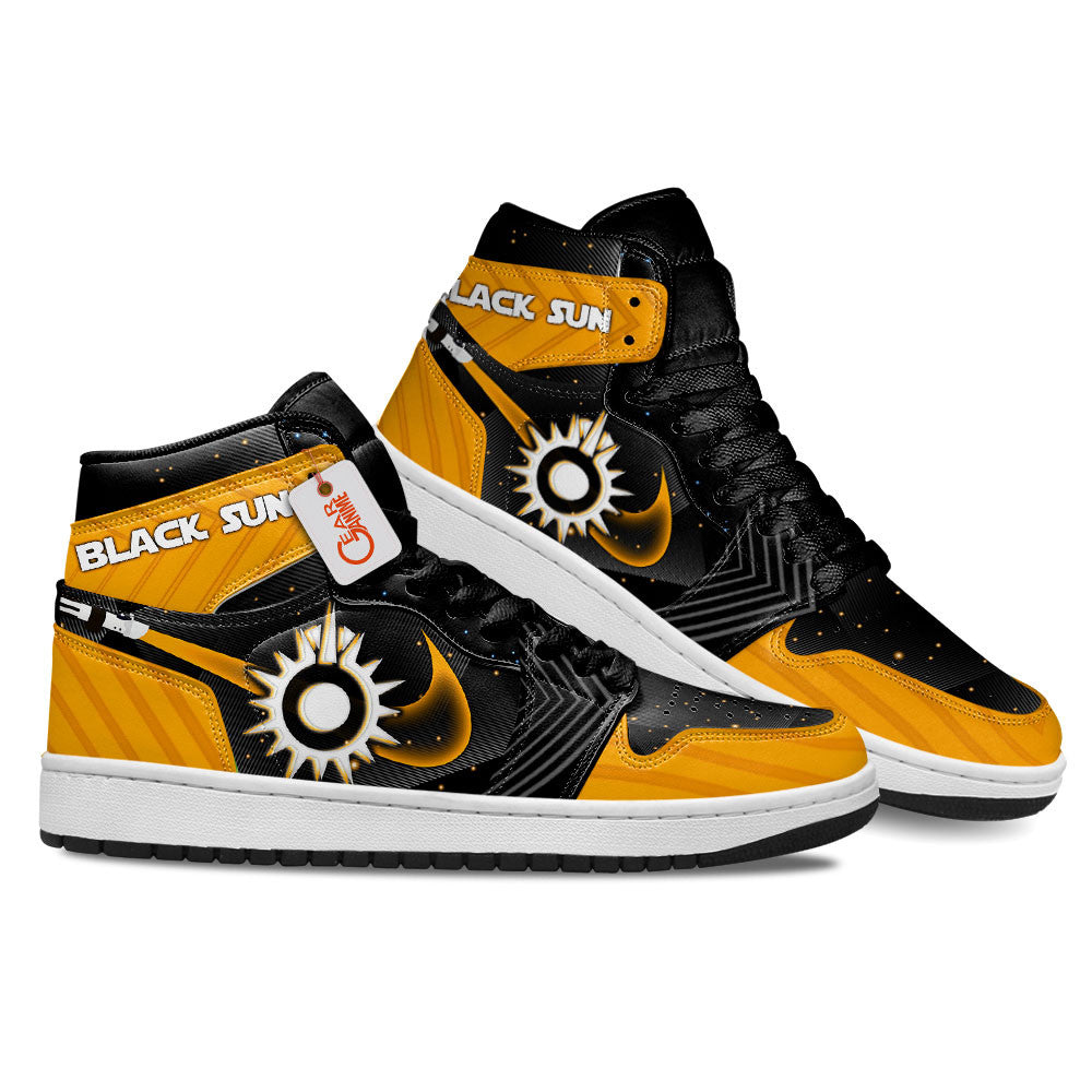 Black Sun Custom Movie High-Top Sneakers