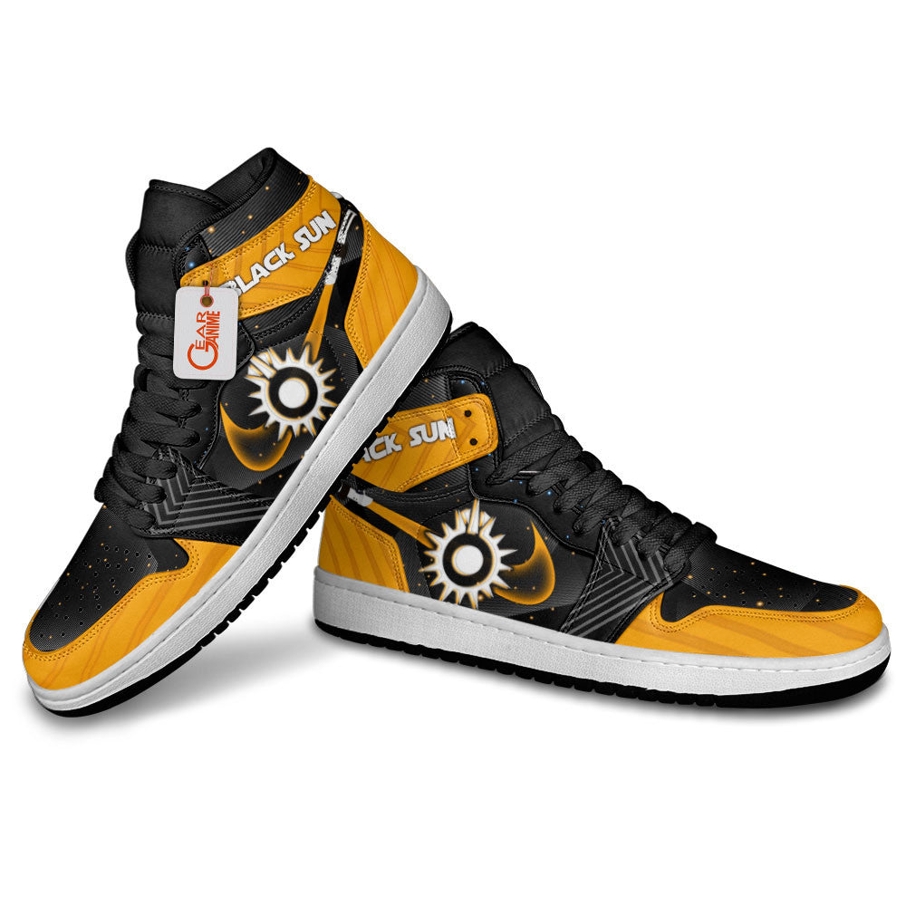 Black Sun Custom Movie High-Top Sneakers