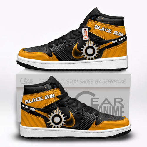Black Sun Custom Movie High-Top Sneakers