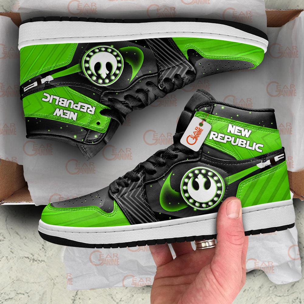 New Republic Custom Movie High-Top Sneakers