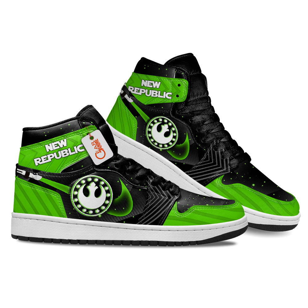 New Republic Custom Movie High-Top Sneakers