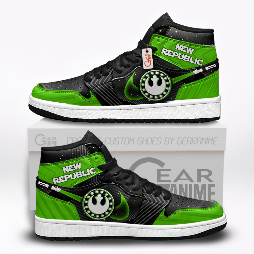 New Republic Custom Movie High-Top Sneakers