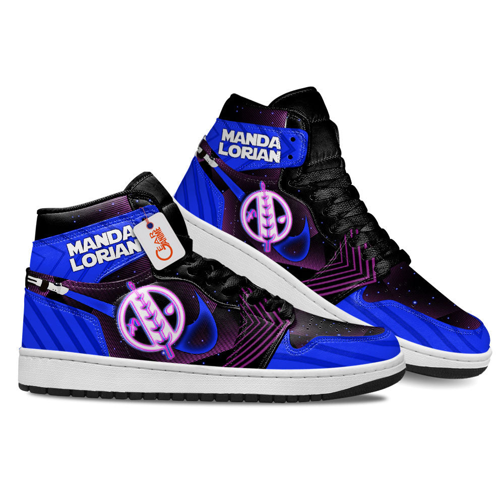 Mandalorian Custom Movie High-Top Sneakers