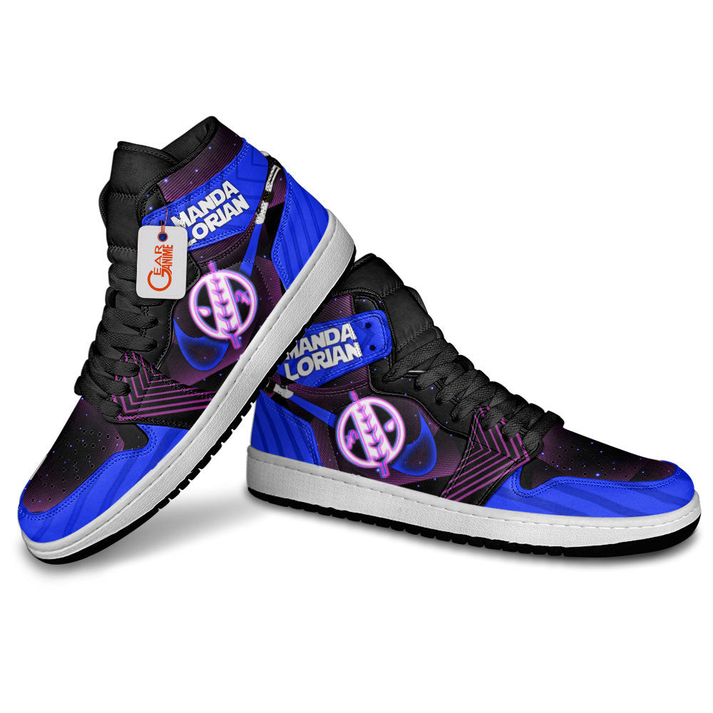 Mandalorian Custom Movie High-Top Sneakers