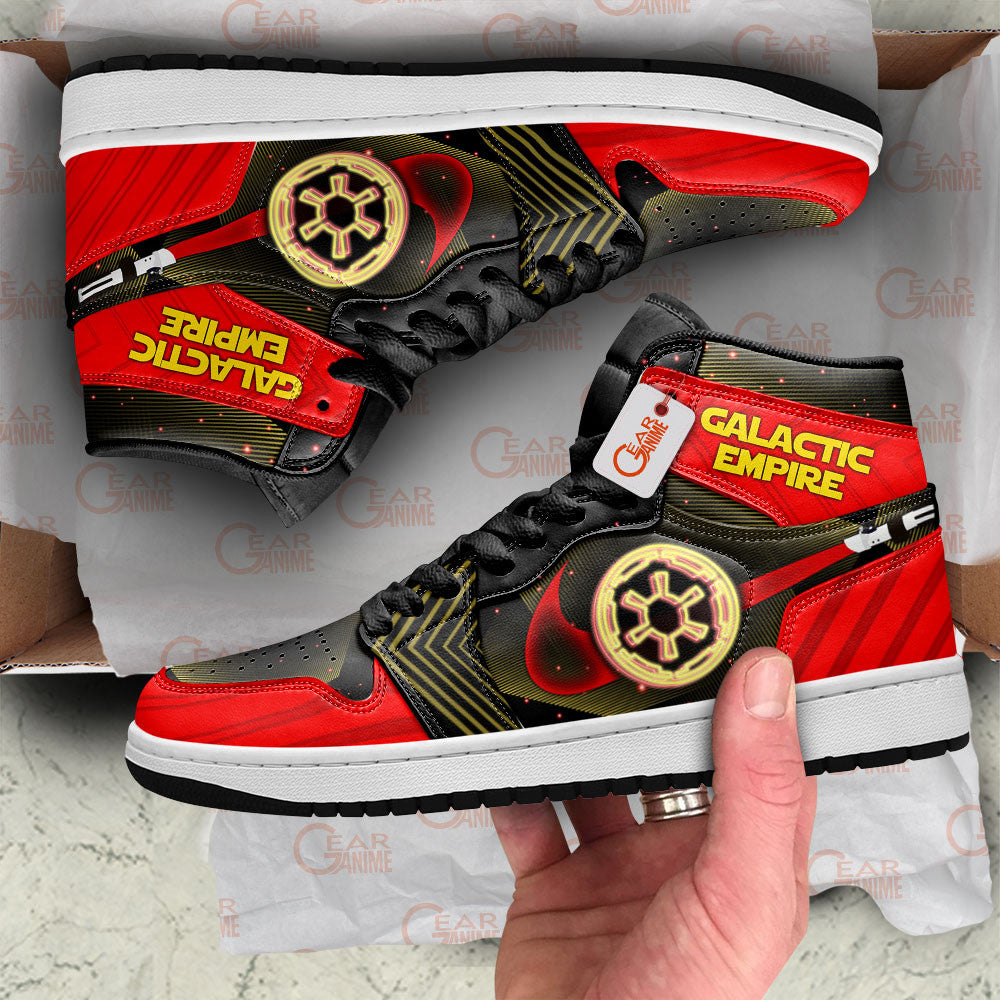 Galactic Empire Custom Movie High-Top Sneakers