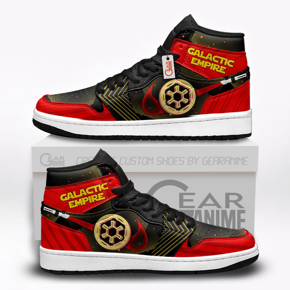 Galactic Empire Custom Movie High-Top Sneakers